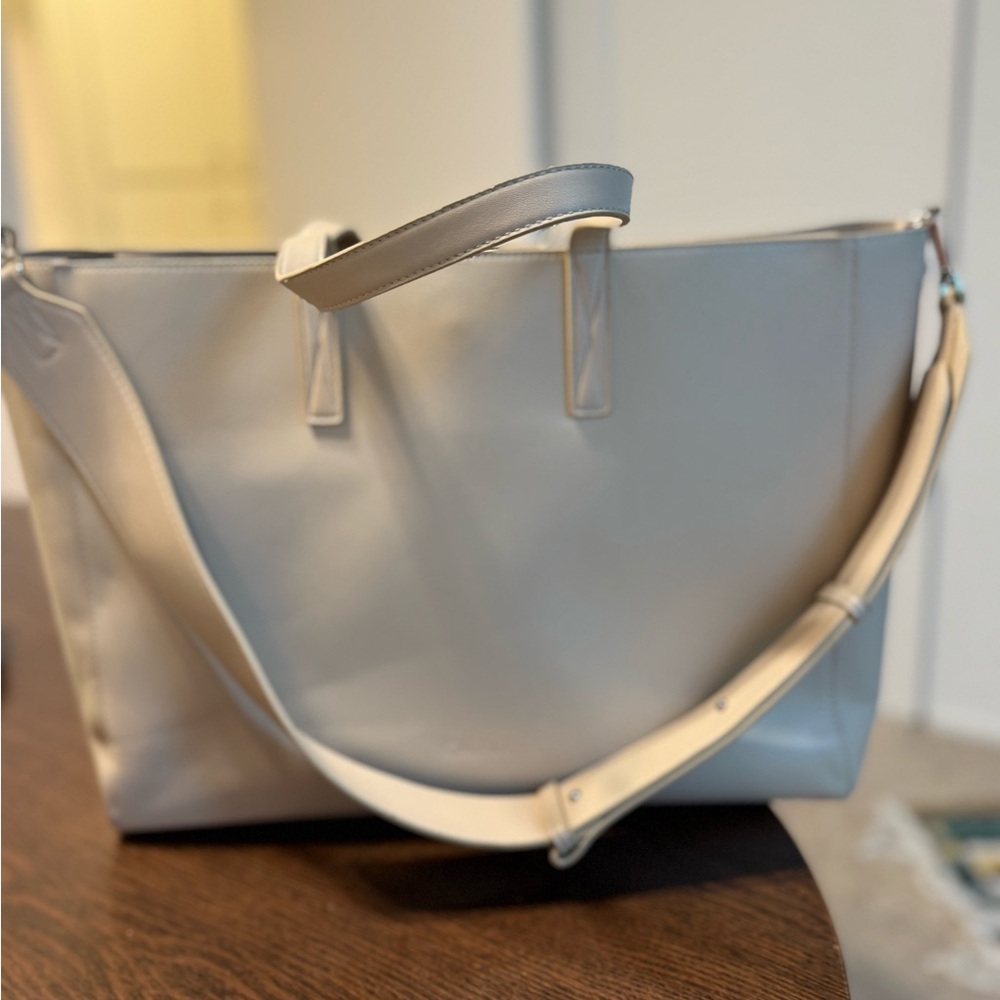Calpak Cream Tote Bag